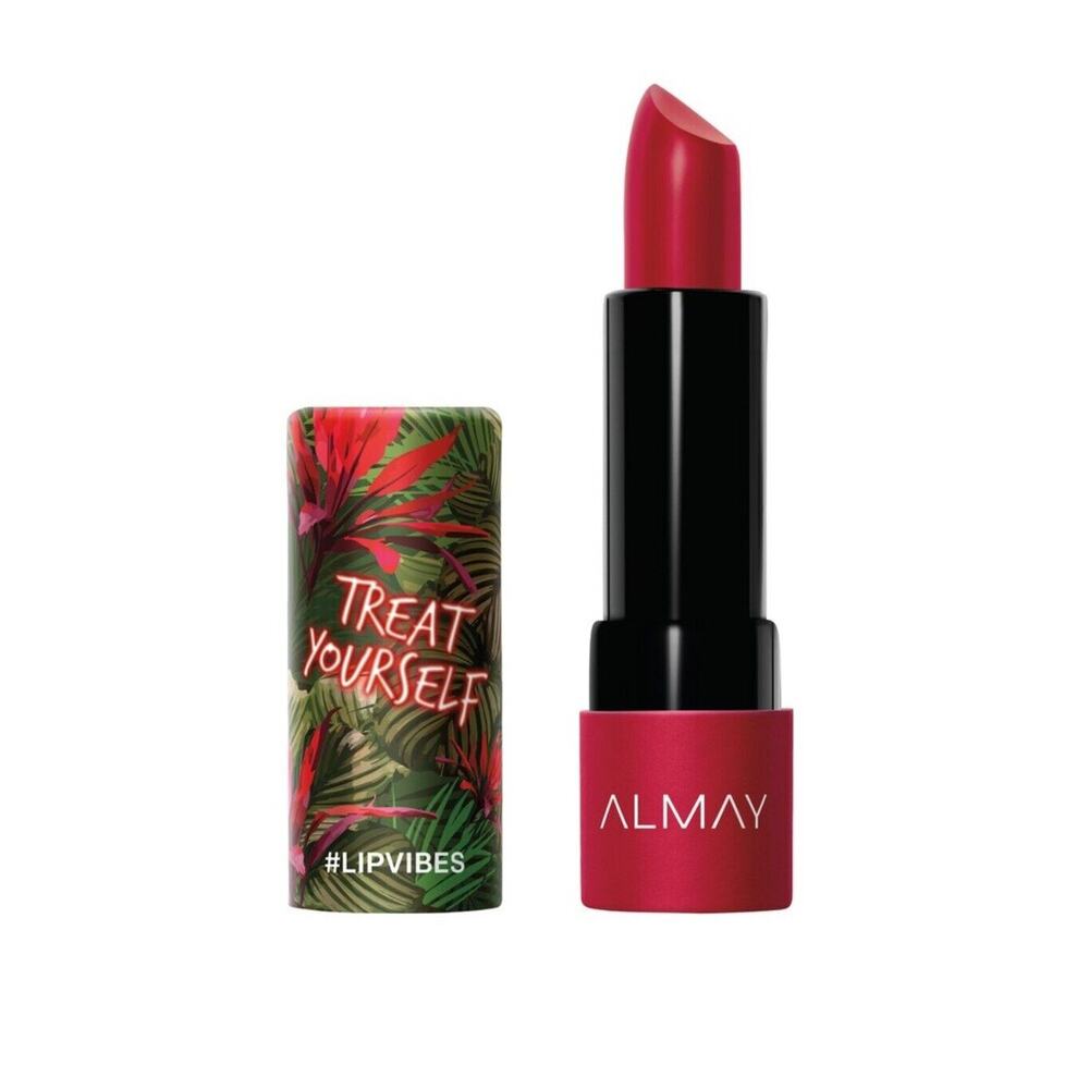 Almay Lip Vibes Treat Yourself 170 Lipstick New Sealed Stunning Red Shade - Picture 1 of 3